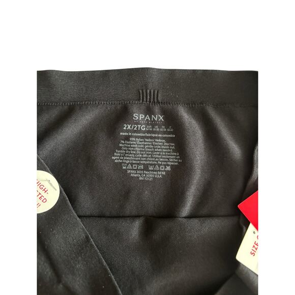 SPANX HIGH WAISTED LEGGINGS SEAMLESS NWT PLUS SIZE 2XL - Picture 6 of 6